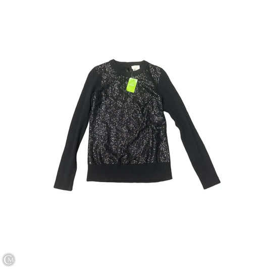Sweater Designer By Kate Spade In Black, Size: S