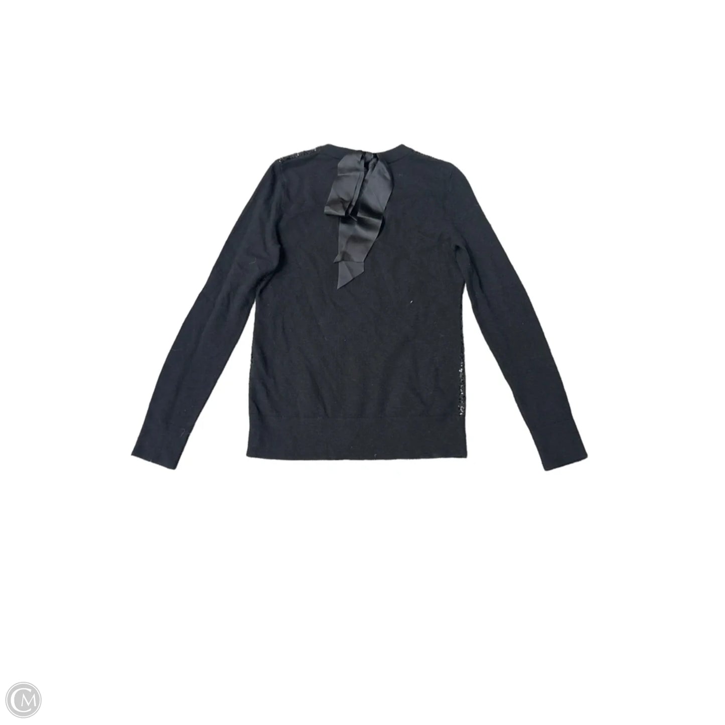 Sweater Designer By Kate Spade In Black, Size: S