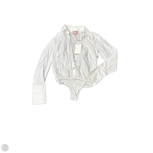 Top Long Sleeve By Show Me Your Mumu In White, Size: Xs