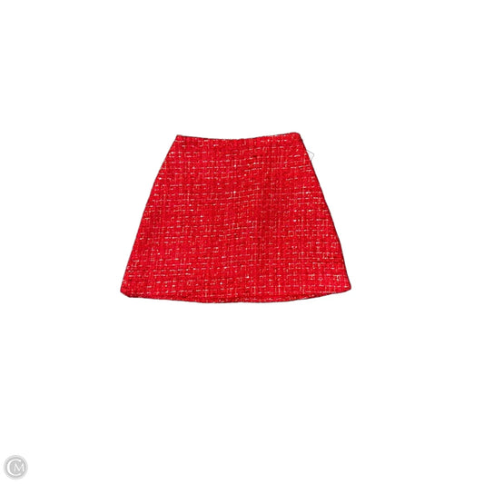 Skirt Mini & Short By Clothes Mentor In Red, Size: Xxs