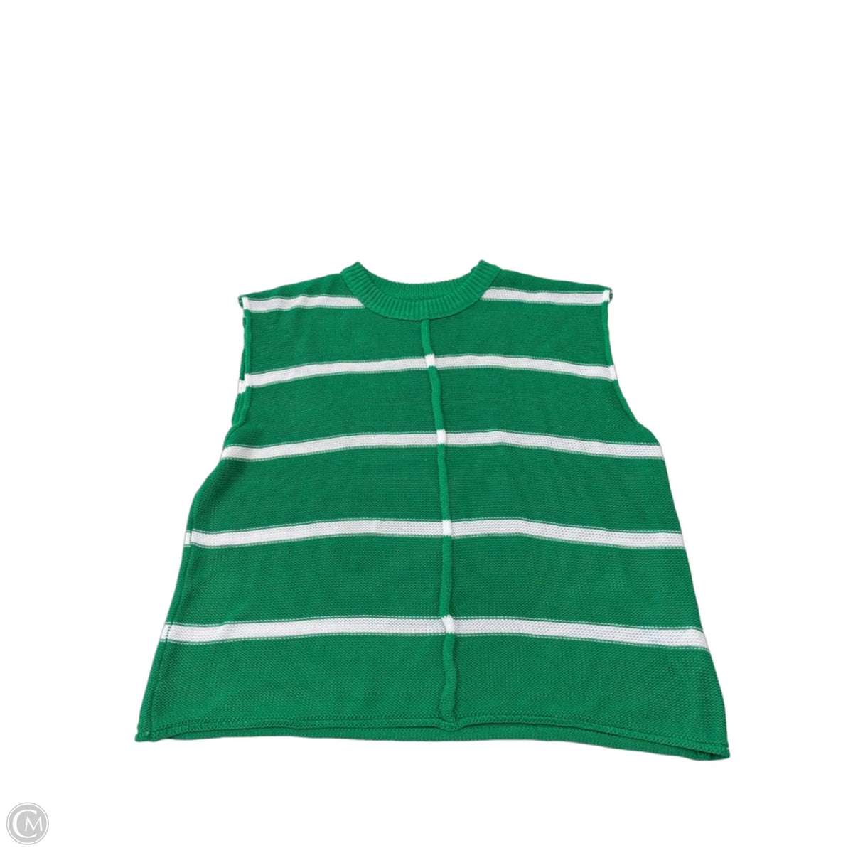 Top Sleeveless By Clothes Mentor In Striped Pattern, Size: M