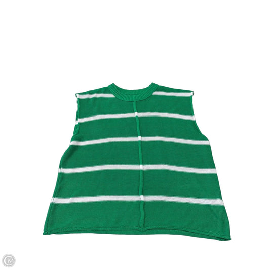 Top Sleeveless By Clothes Mentor In Striped Pattern, Size: M