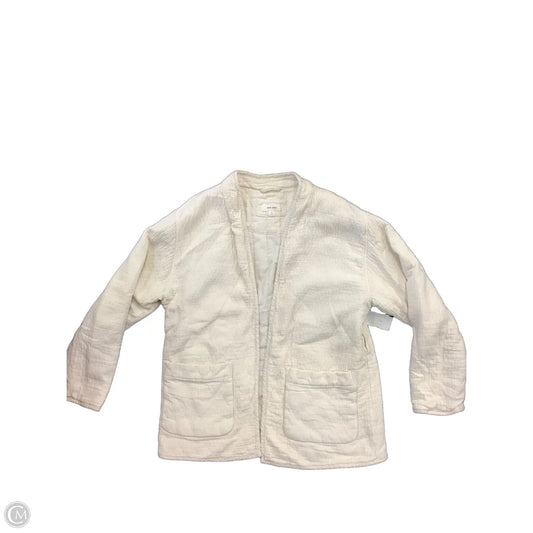 Jacket Puffer & Quilted By Clothes Mentor In Beige, Size: 12