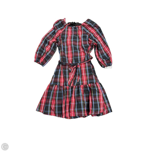 Dress Party Long By Draper James Rsvp In Plaid Pattern, Size: Xl
