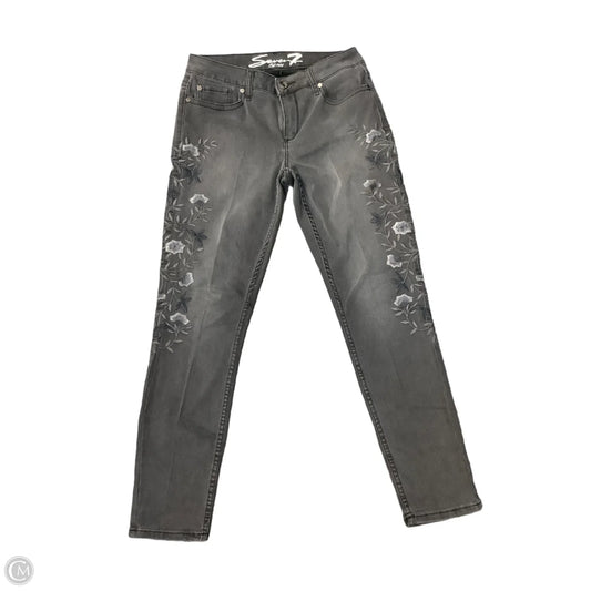 Jeans Skinny By Seven 7 In Black, Size: 10