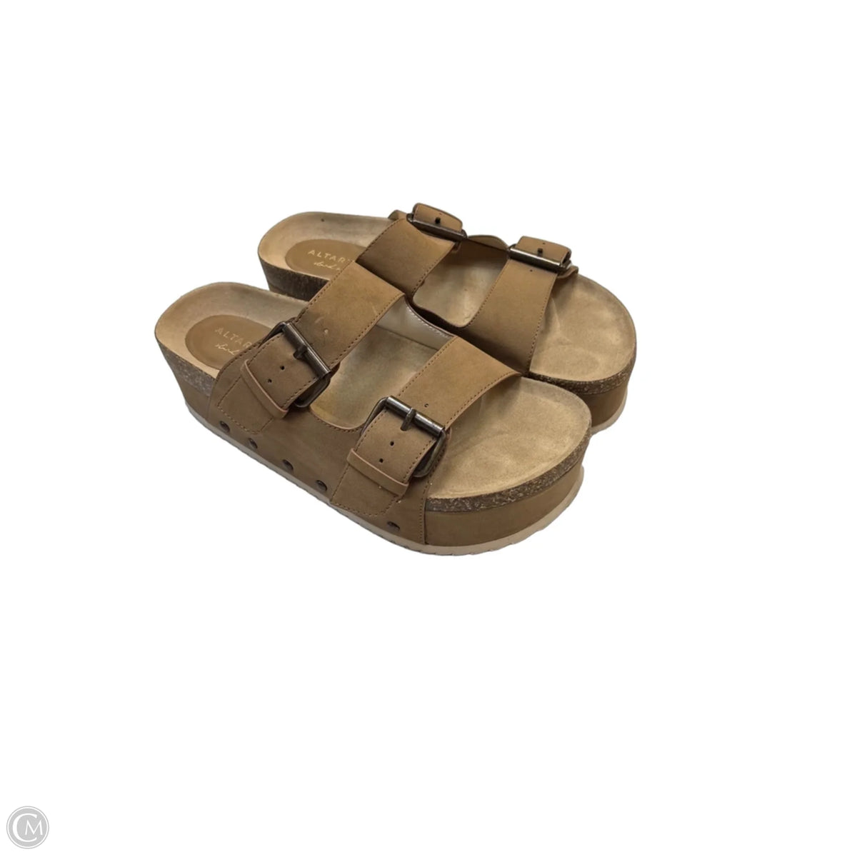 Sandals Heels Platform By Altard State In Tan, Size: 8