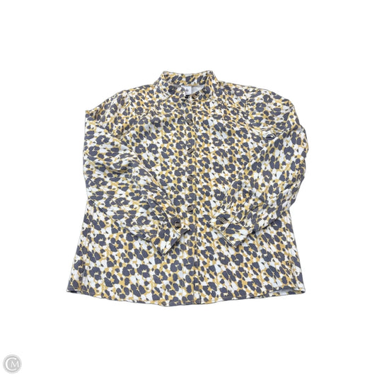 Jacket Shirt By Cabi In Animal Print, Size: S