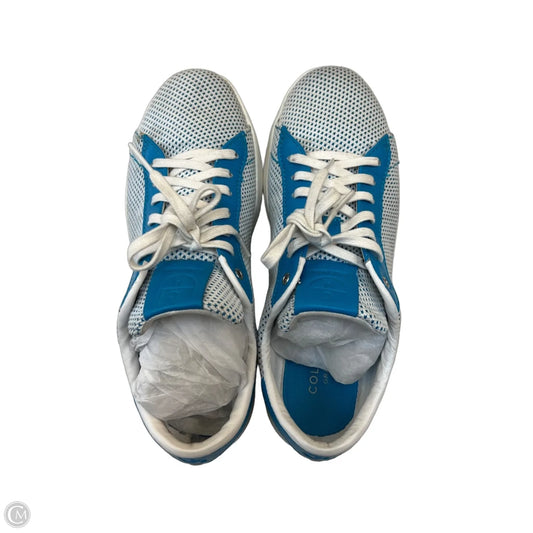 Shoes Sneakers By Cole-haan In Blue & White, Size: 8