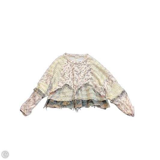Top Long Sleeve By Pol In Floral Print, Size: S