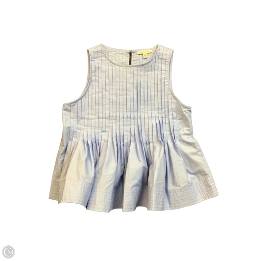 Top Sleeveless By Free Assembly In Blue, Size: S