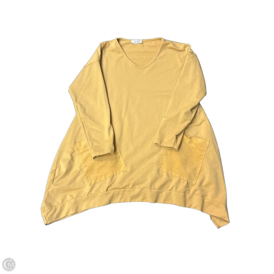 Sweater By Cma In Yellow, Size: Osfm