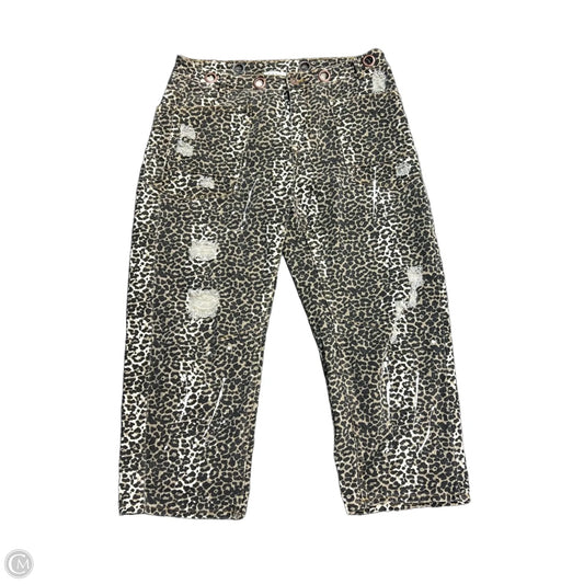Jeans Boyfriend By Cma In Animal Print, Size: L