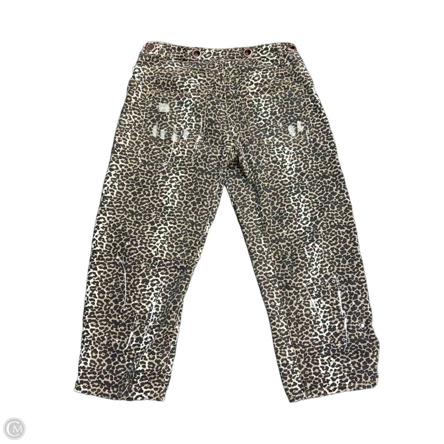 Jeans Boyfriend By Cma In Animal Print, Size: L