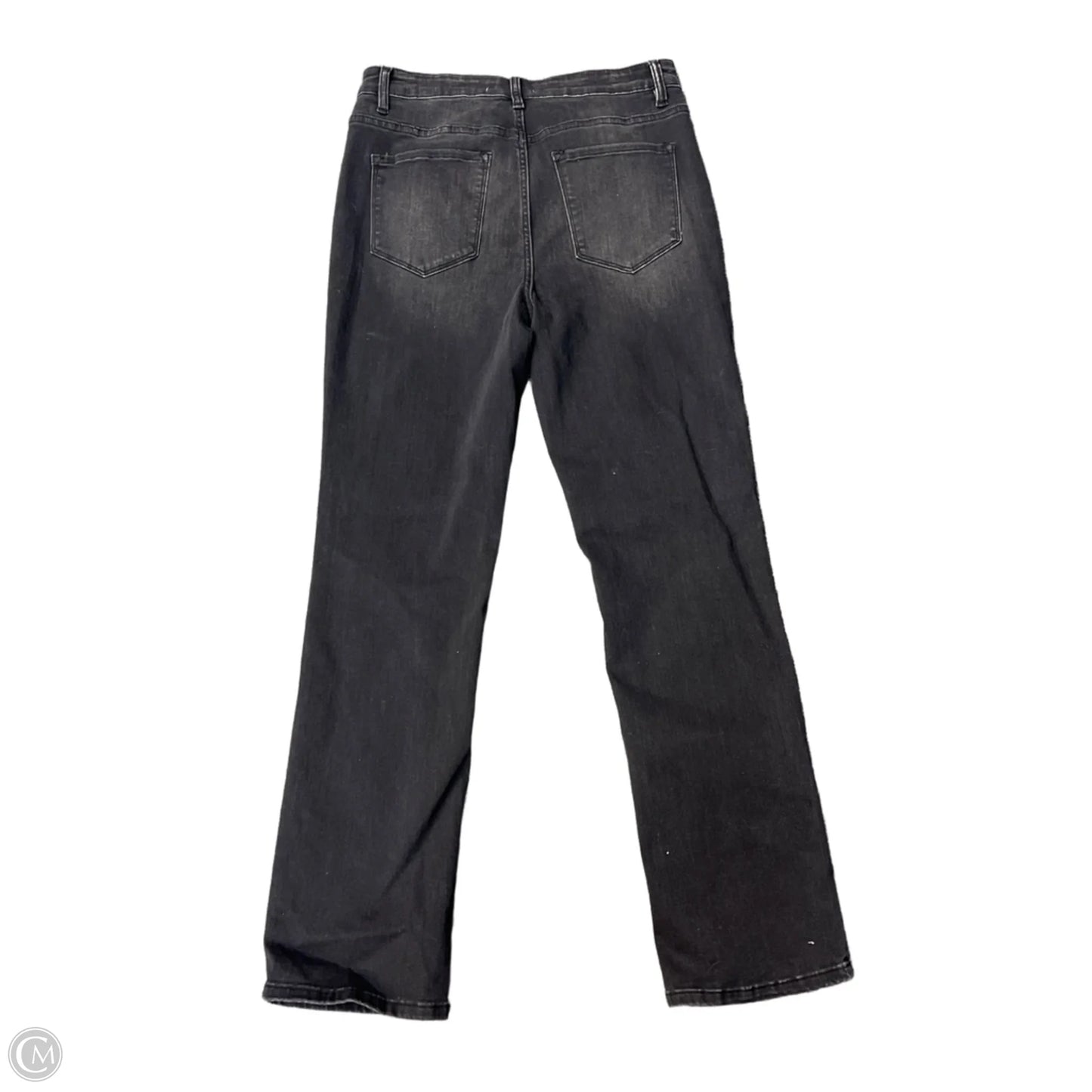 Jeans Straight By Flying Monkey In Black, Size: 12