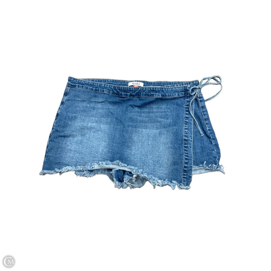 Skort By Arula In Blue, Size: 2x