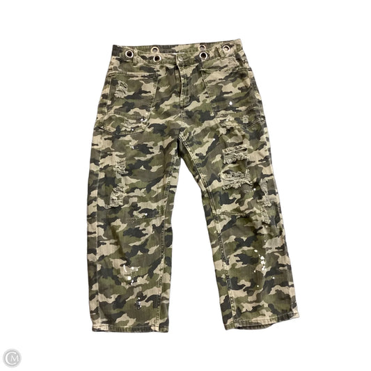 Jeans Boyfriend By Cma In Camouflage Print, Size: L