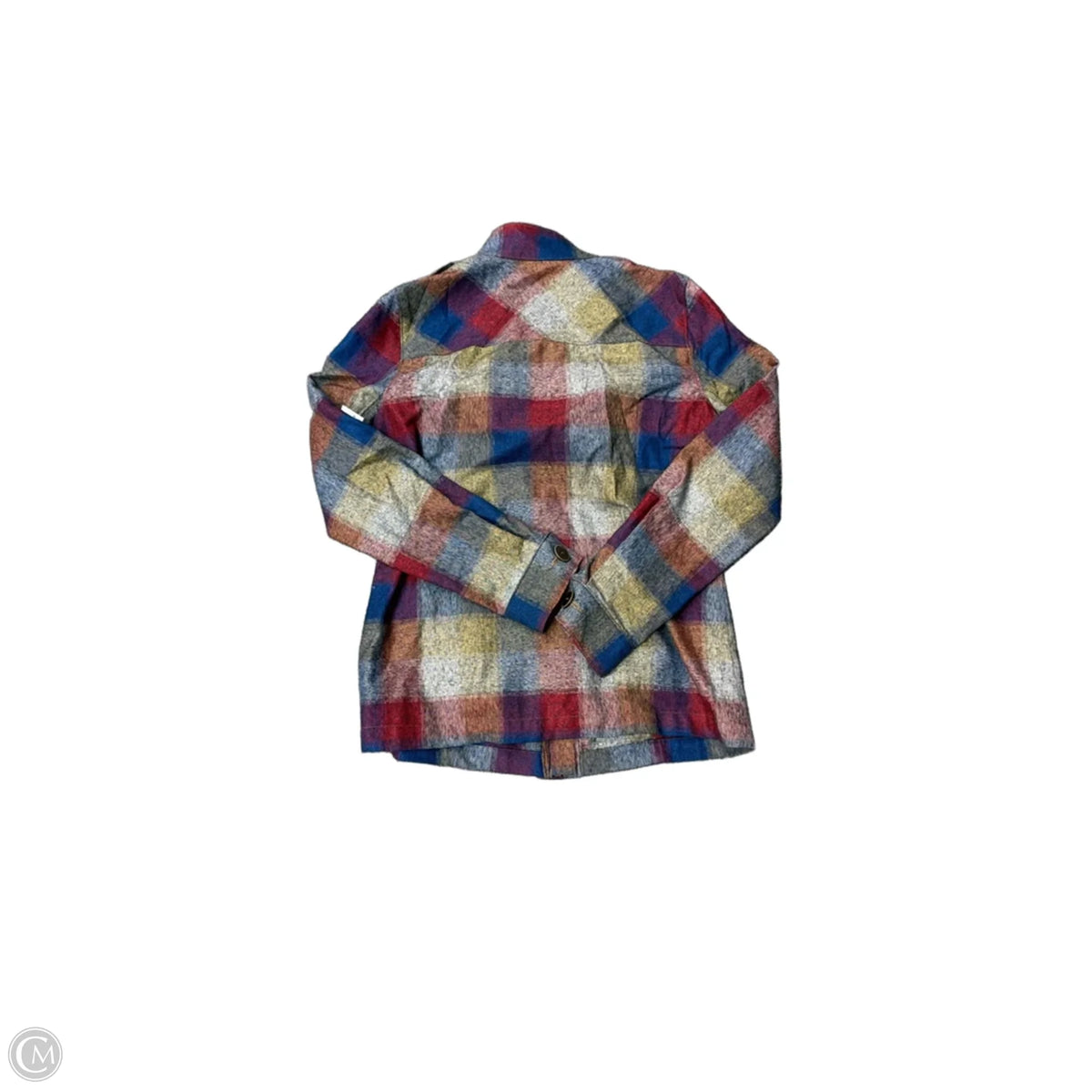 Jacket Other By Cabi In Plaid Pattern, Size: Xs