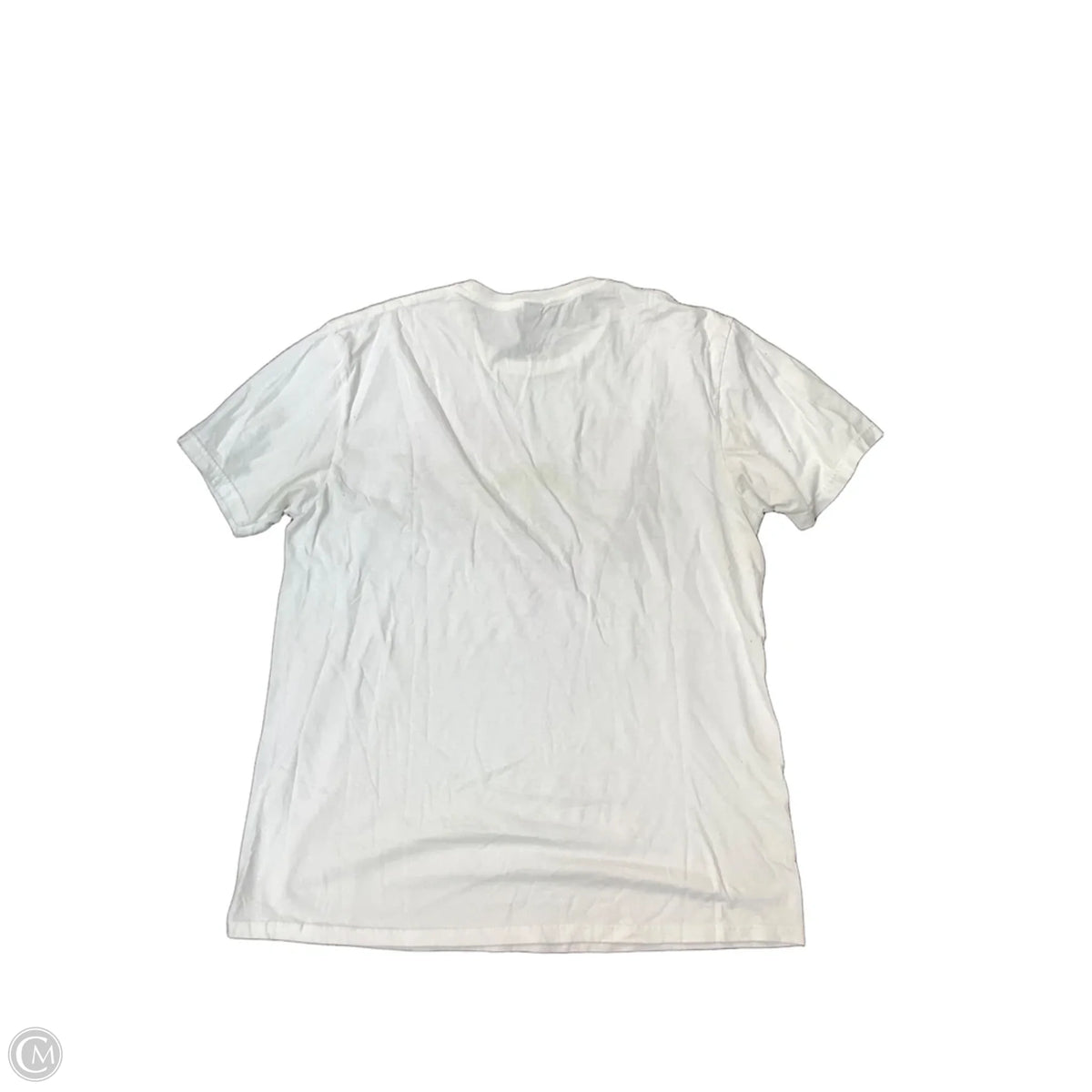 Top Short Sleeve By Gildan In White, Size: L