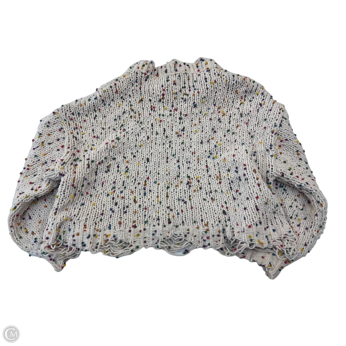 Sweater By Clothes Mentor In Beige, Size: M