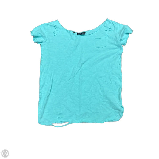 Top Short Sleeve Basic By Cma In Teal, Size: S