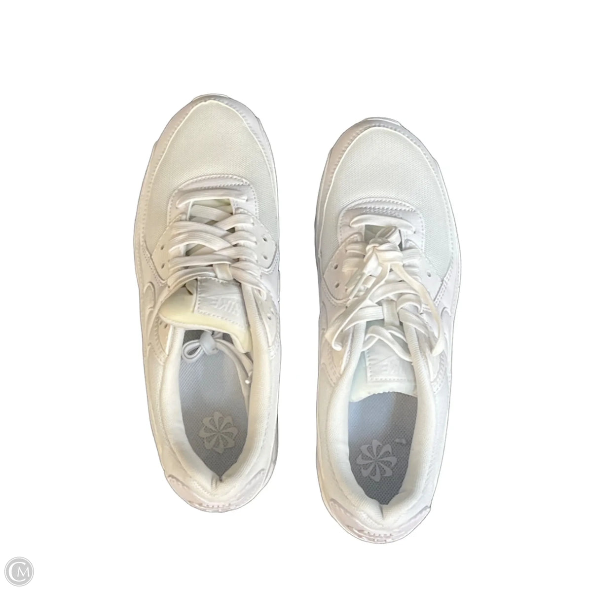 Shoes Athletic By Nike In White, Size: 10