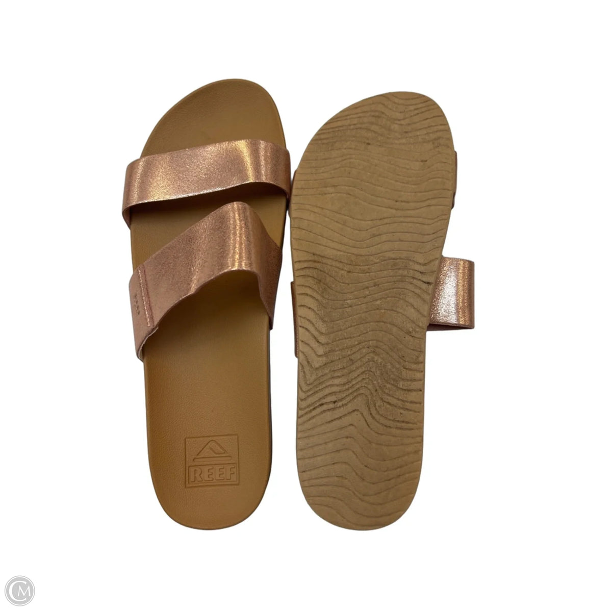 Sandals Flats By Reef In Tan, Size: 10