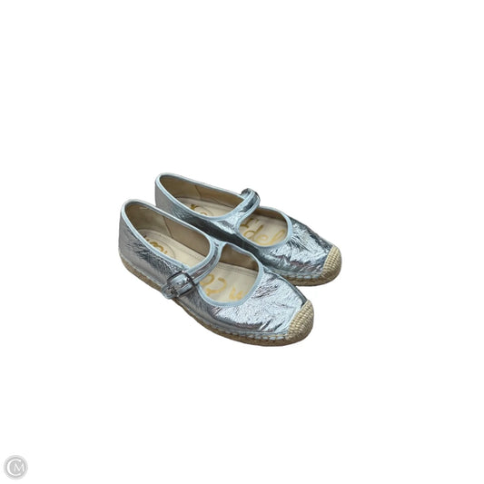 Shoes Flats By Sam Edelman In Cream & Silver, Size: 8