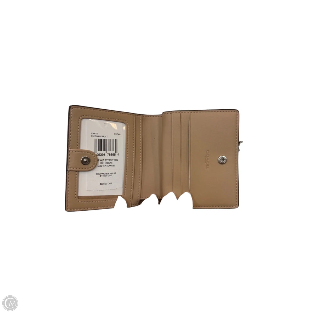 Wallet Designer By Coach, Size: Small