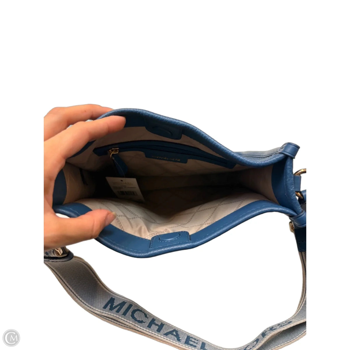 Crossbody Designer By Michael Kors, Size: Medium