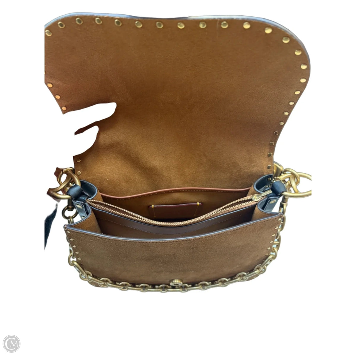 Crossbody Designer By Coach, Size: Large