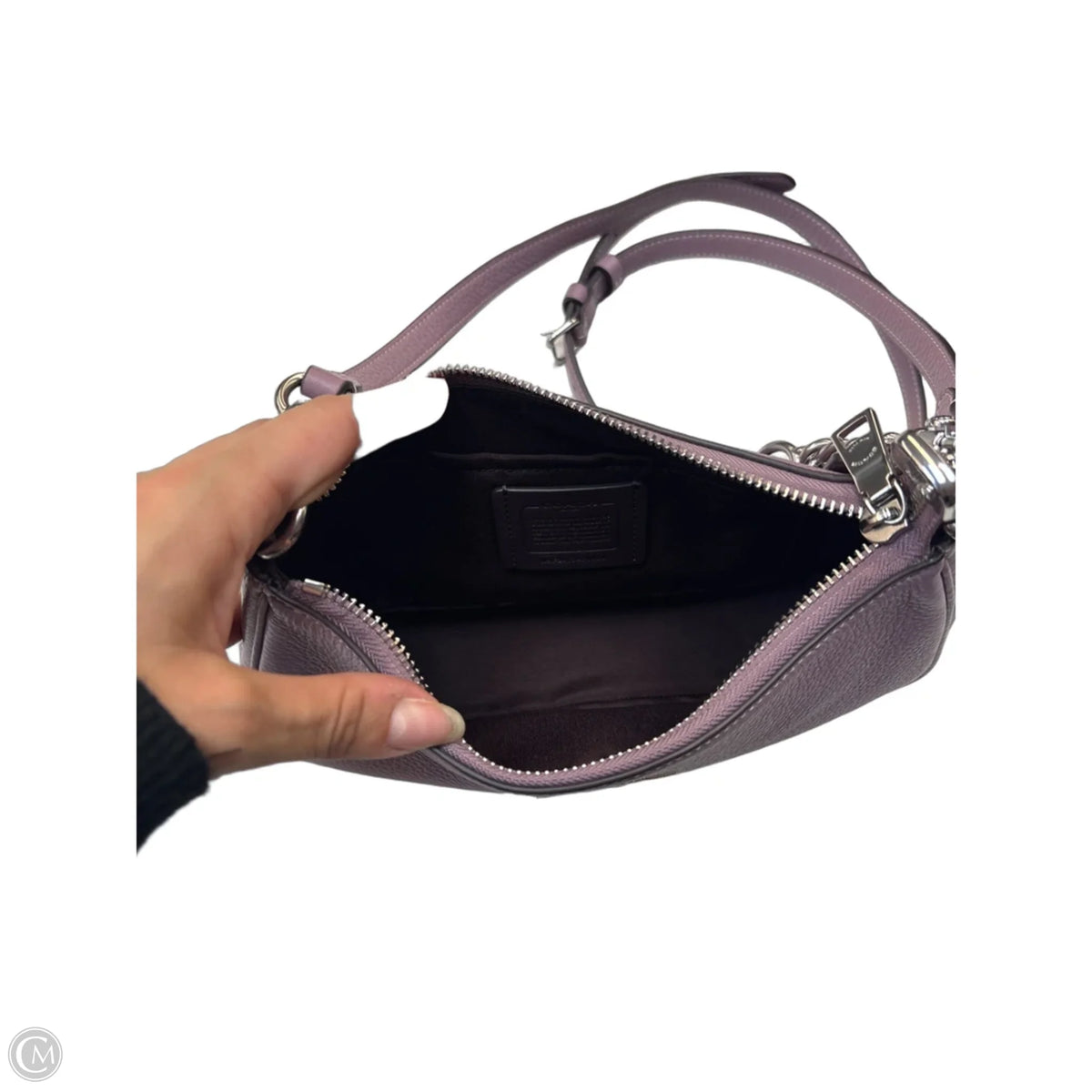 Crossbody Designer By Coach, Size: Medium