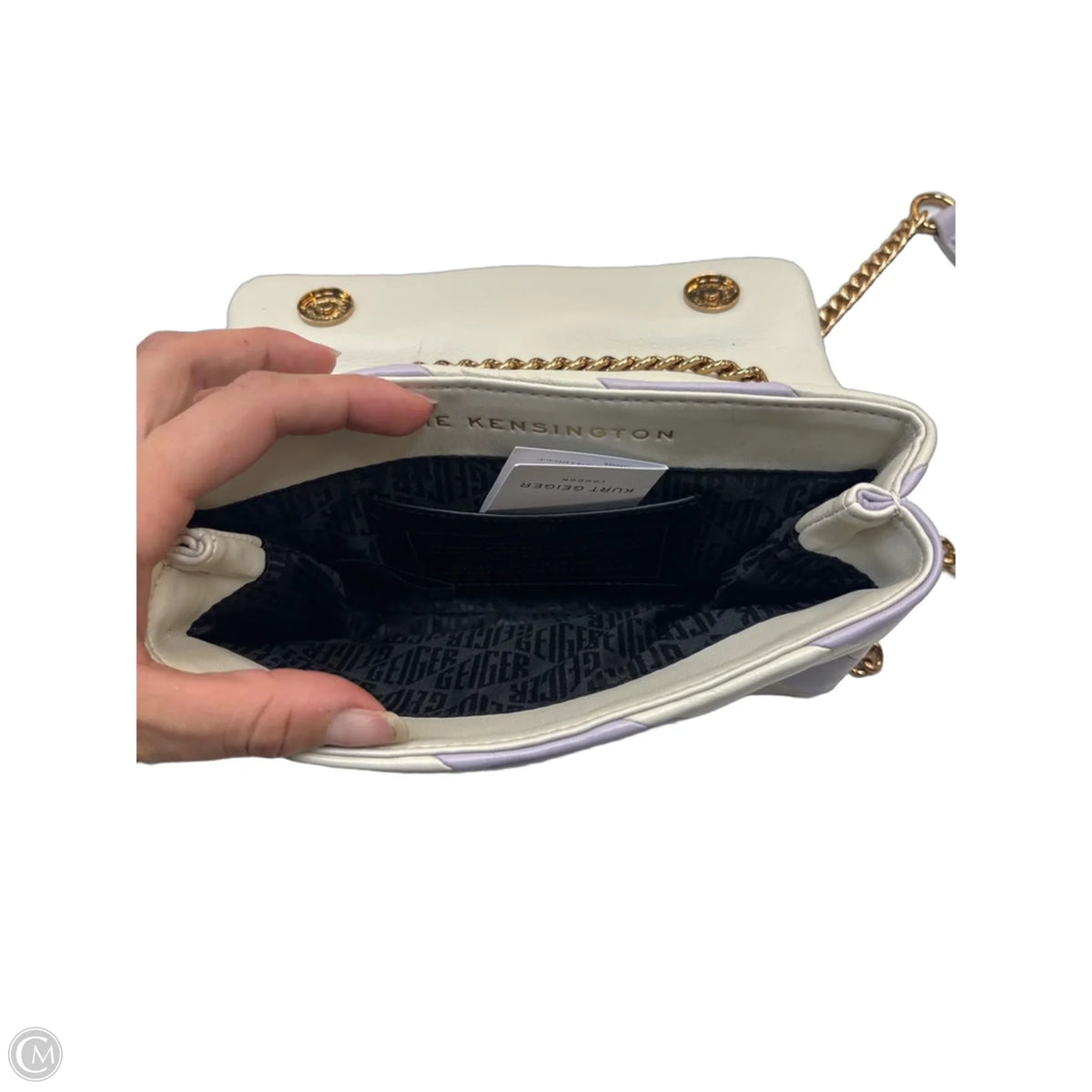 Crossbody Designer By Kurt Geiger, Size: Small
