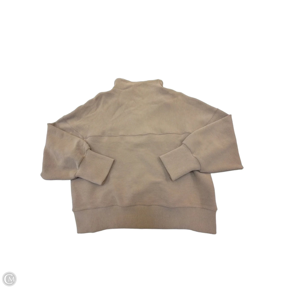 Athletic Jacket By Varley In Brown, Size: L