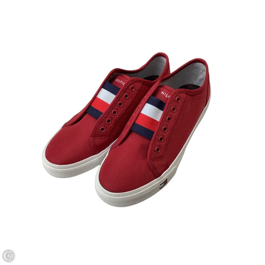 Shoes Sneakers By Tommy Hilfiger In Red, Size: 9