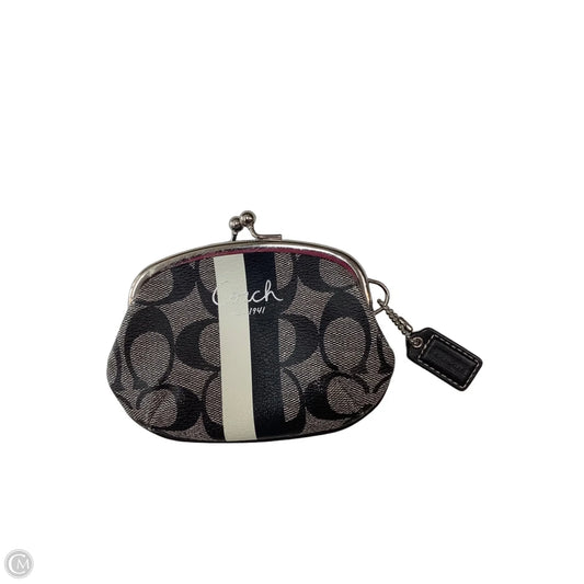 Coin Purse Designer By Coach, Size: Small