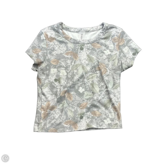 Top Short Sleeve Basic By As Revival In Camouflage Print, Size: M