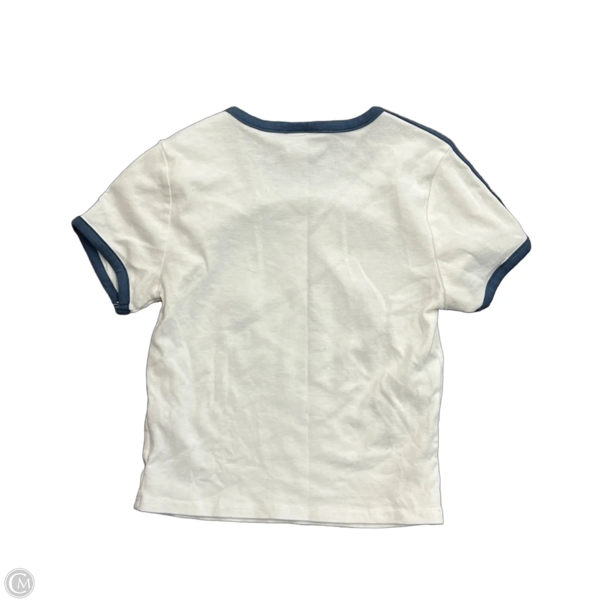 Top Short Sleeve Basic By As Revival In White, Size: M