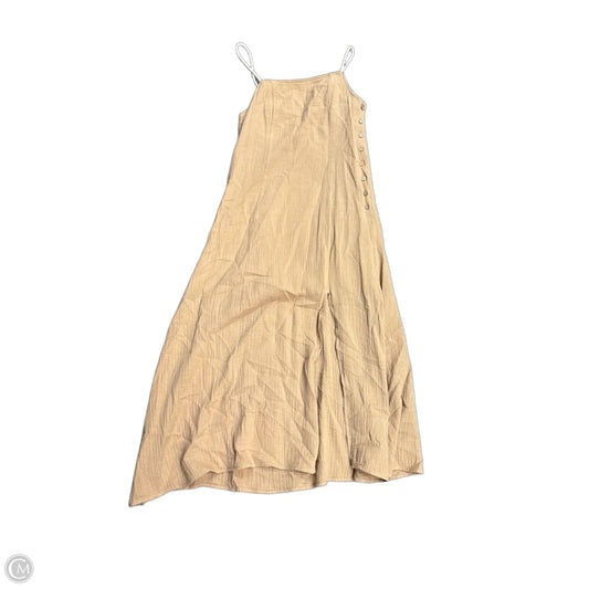 Dress Casual Maxi By Promesa In Beige, Size: S