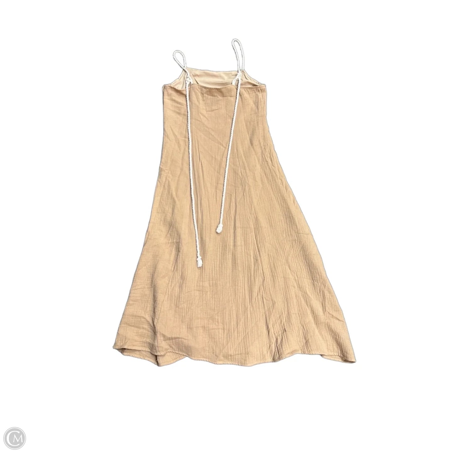 Dress Casual Maxi By Promesa In Beige, Size: S