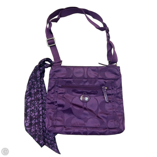 Crossbody Designer By Coach, Size: Medium