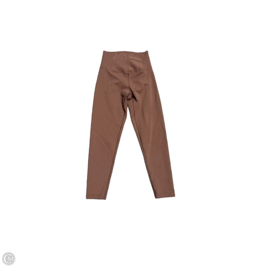 Athletic Leggings By Offline In Brown, Size: S