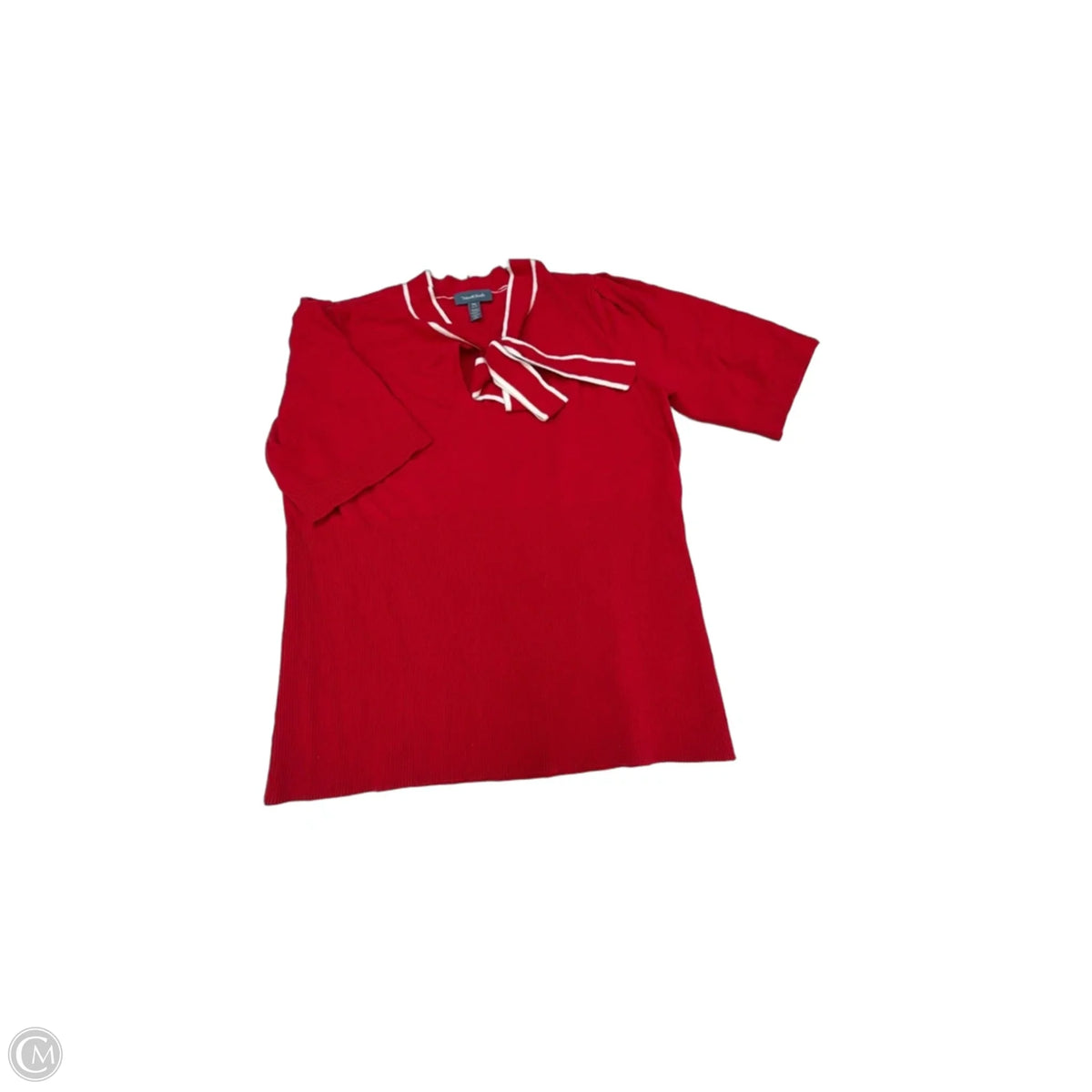 Top Short Sleeve By Modcloth In Red, Size: Xl