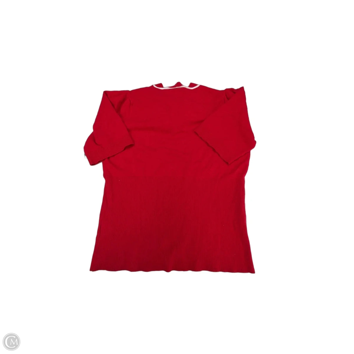 Top Short Sleeve By Modcloth In Red, Size: Xl