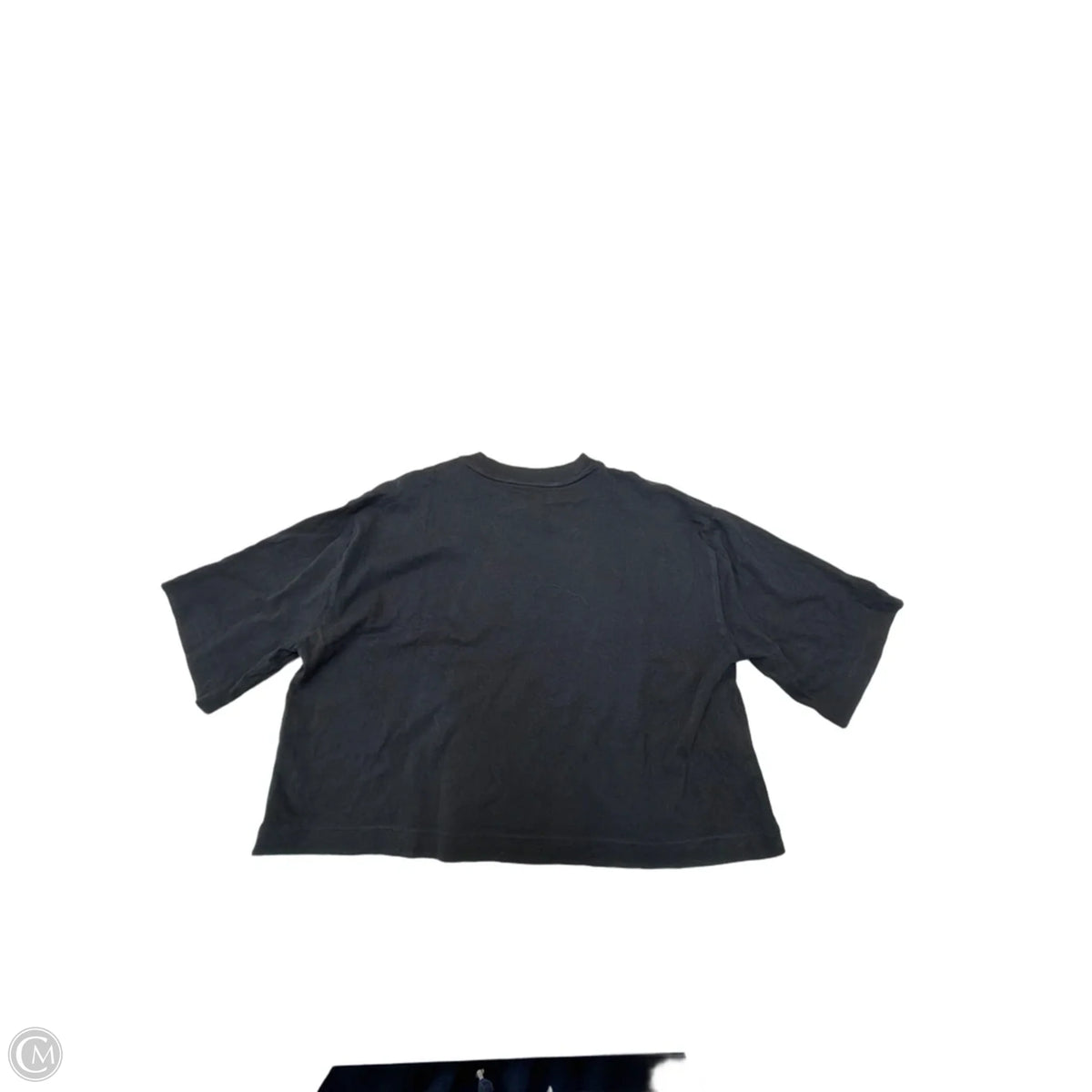 Athletic Top Short Sleeve By Vuori In Black, Size: M