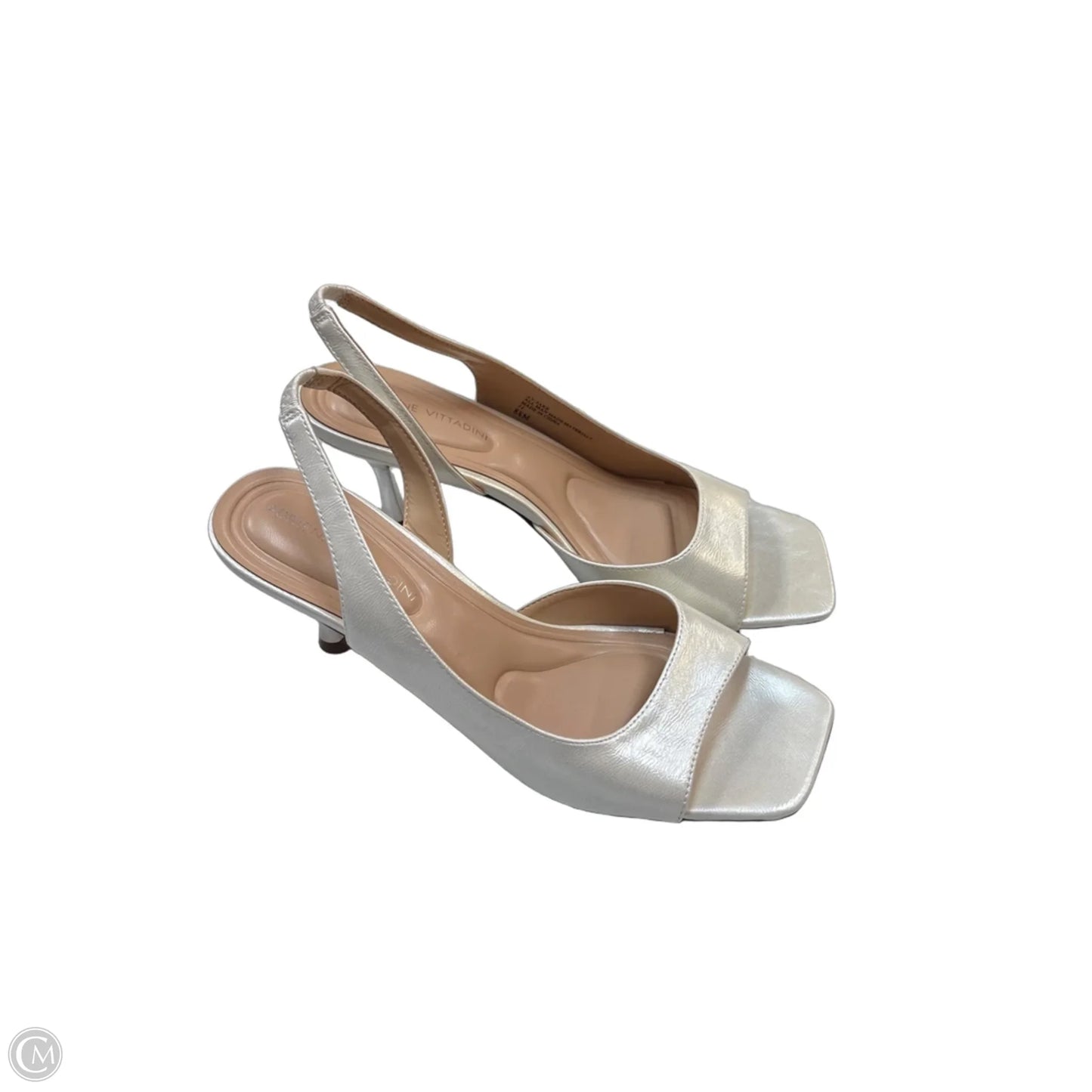 Shoes Heels Kitten By Adrienne Vittadini In White, Size: 8.5