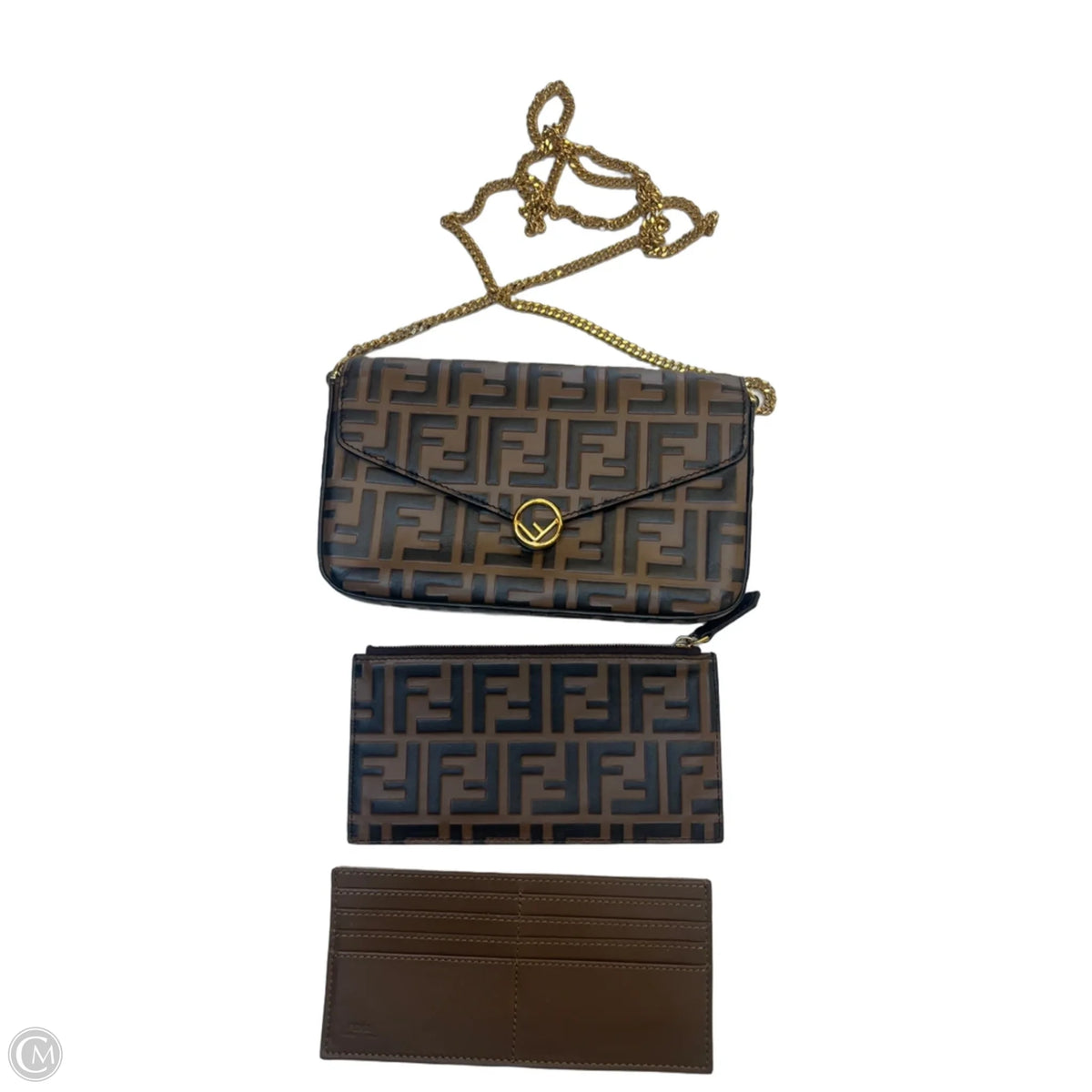Crossbody Luxury Designer By Fendi, Size: Medium