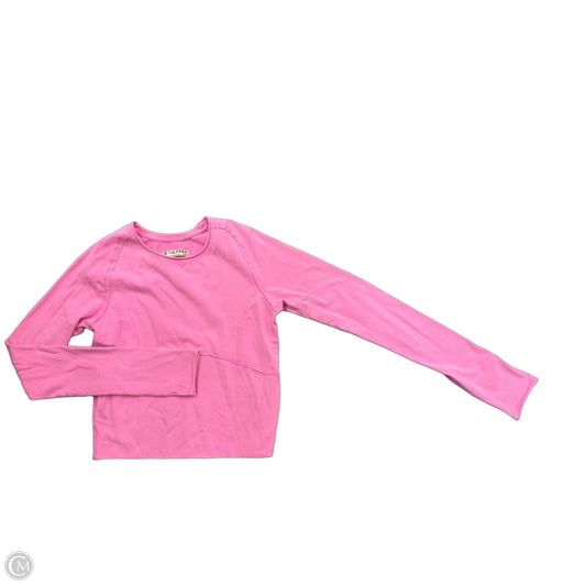 Top Long Sleeve Basic By We The Free In Pink, Size: M