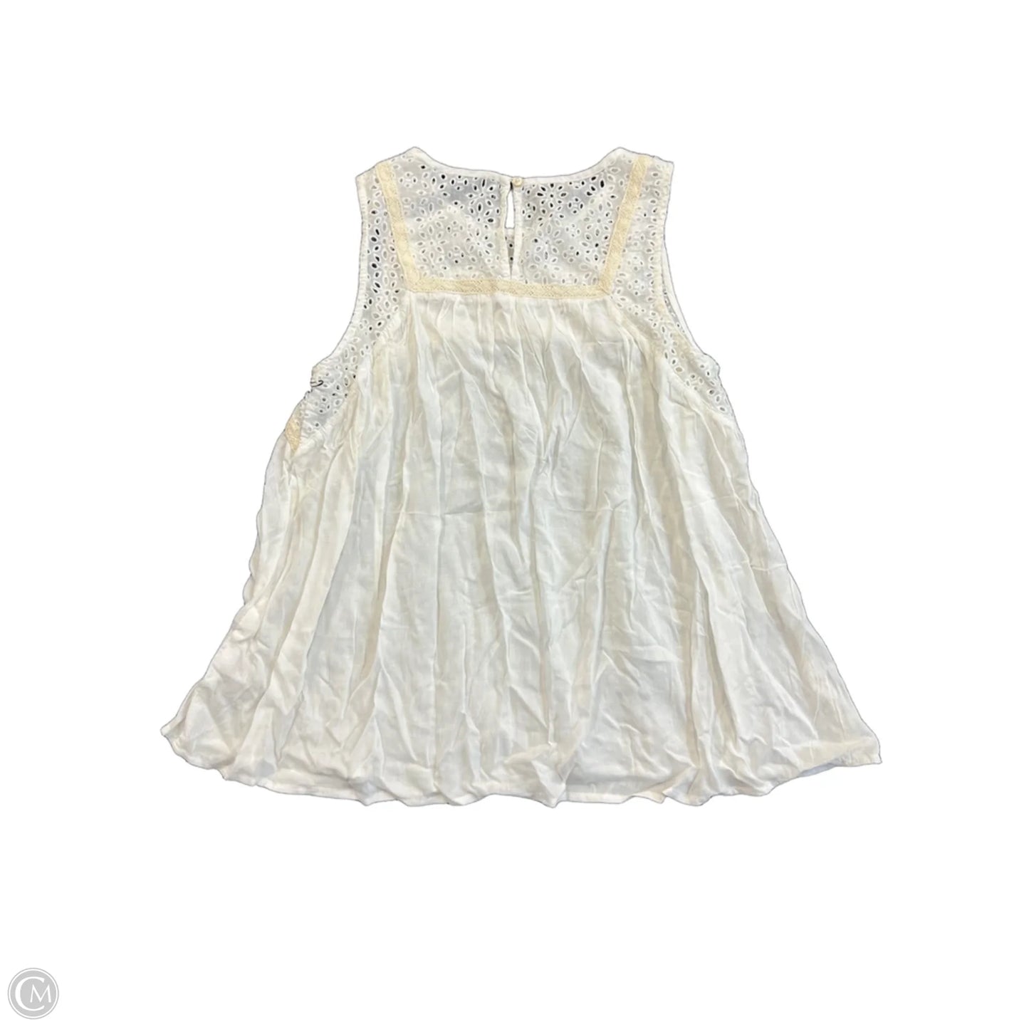 Tank Top By Doe & Rae In White, Size: S