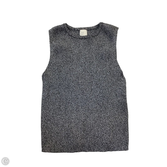 Tank Top By A New Day In Black & Silver, Size: S