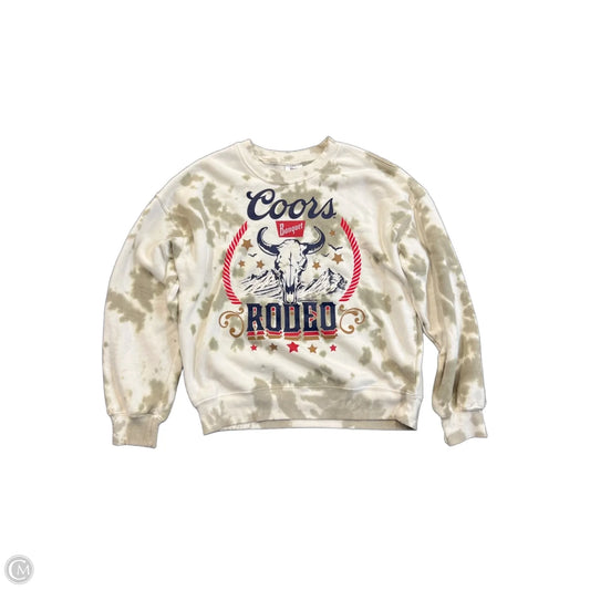 Sweatshirt Crewneck By Clothes Mentor In Tie Dye Print, Size: Xs